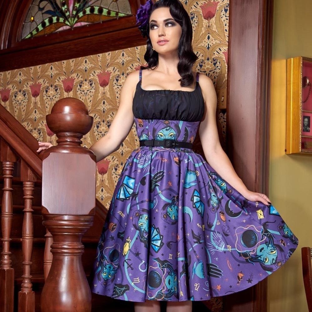 Fortune Teller Holly Dress NWOT